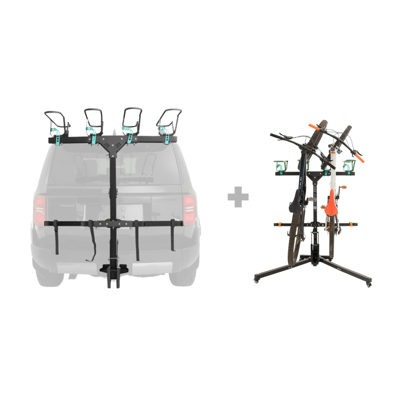 4 Bike Rack & Stand Bundle
