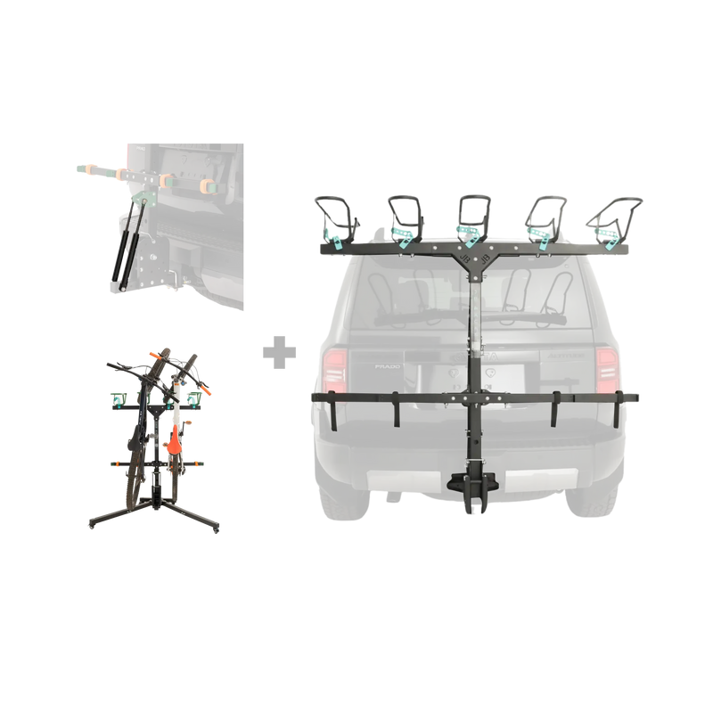 5 Bike Rack, Stand, & Strut Bundle