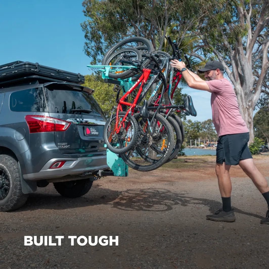 4 Vertical Bike Rack