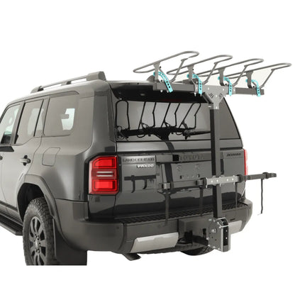4 Vertical Bike Rack - Lite - Gun Metal Grey