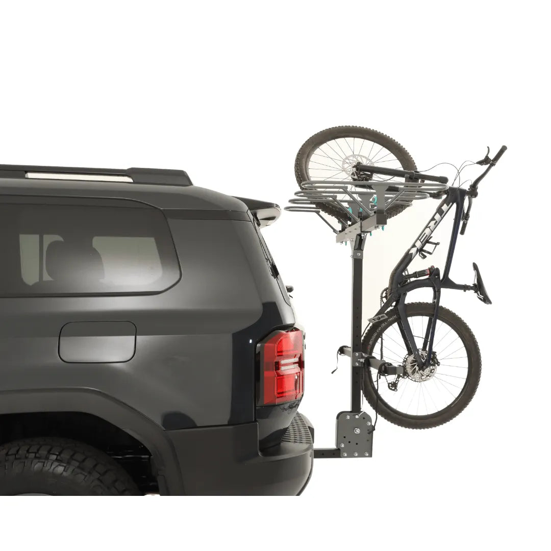 4 Vertical Bike Rack - Lite - Gun Metal Grey