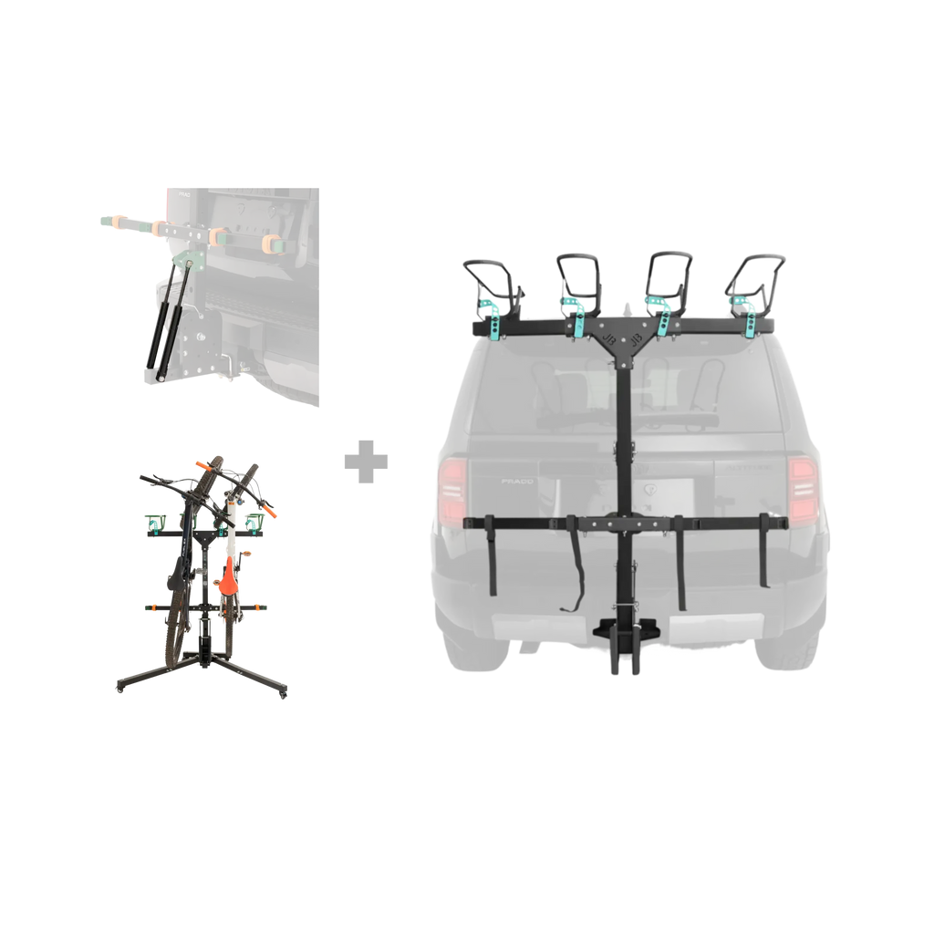 4 Bike Rack, Stand, & Strut Bundle
