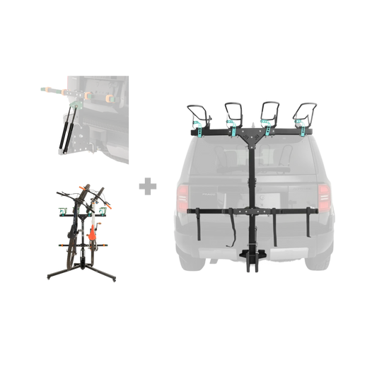 4 Bike Rack, Stand, & Strut Bundle