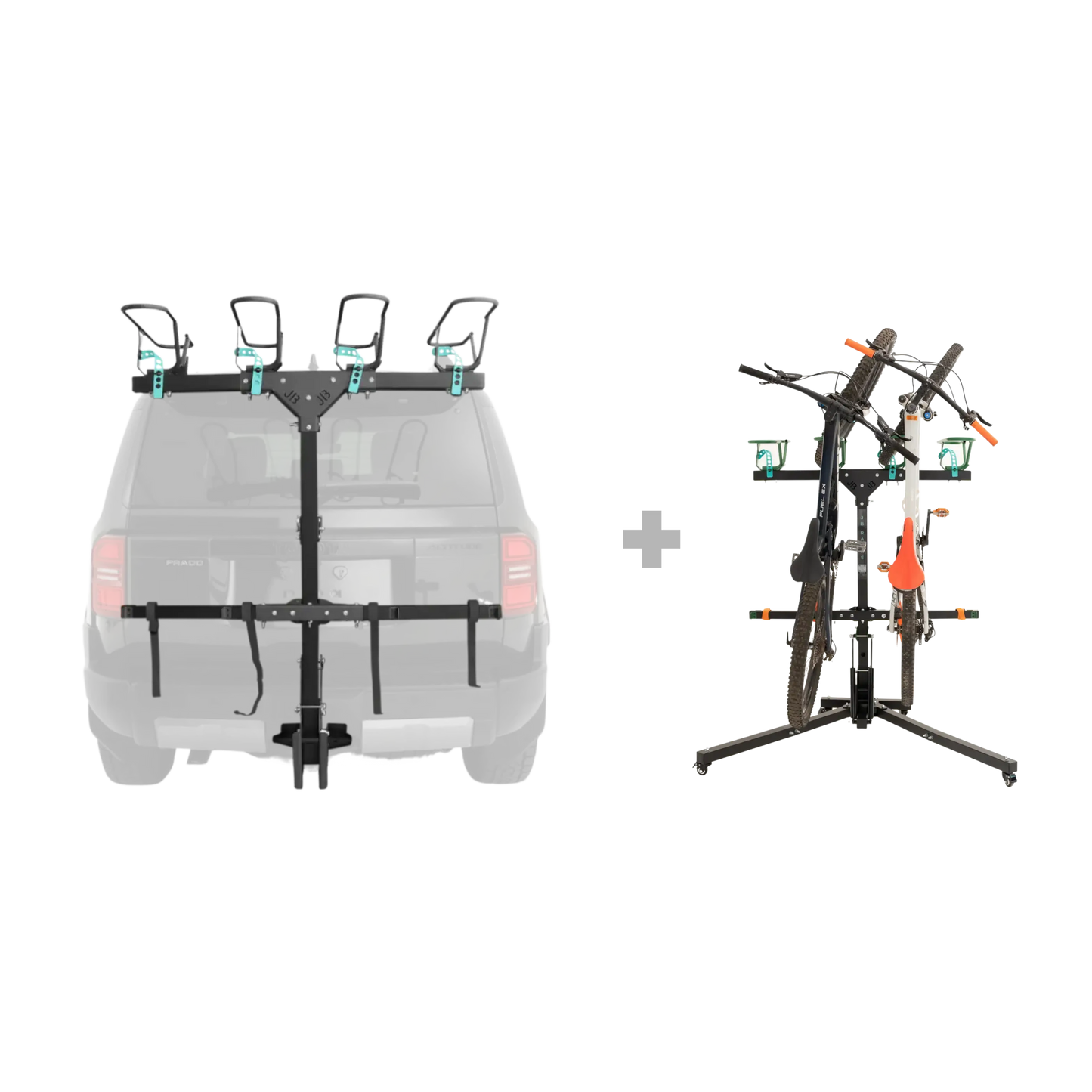 4 Bike Rack & Stand Bundle