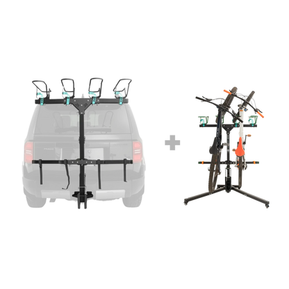4 Bike Rack & Stand Bundle