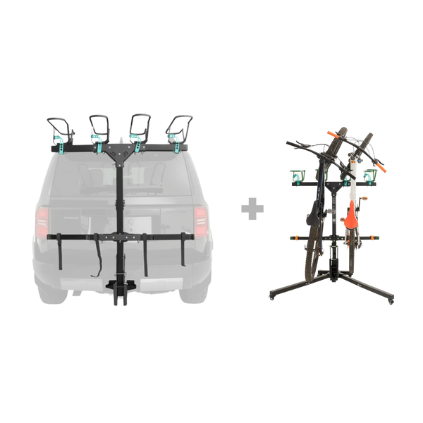 4 Bike Rack & Stand Bundle