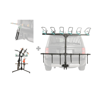 6 Bike Rack, Stand, & Strut Bundle