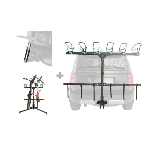6 Bike Rack, Stand, & Strut Bundle