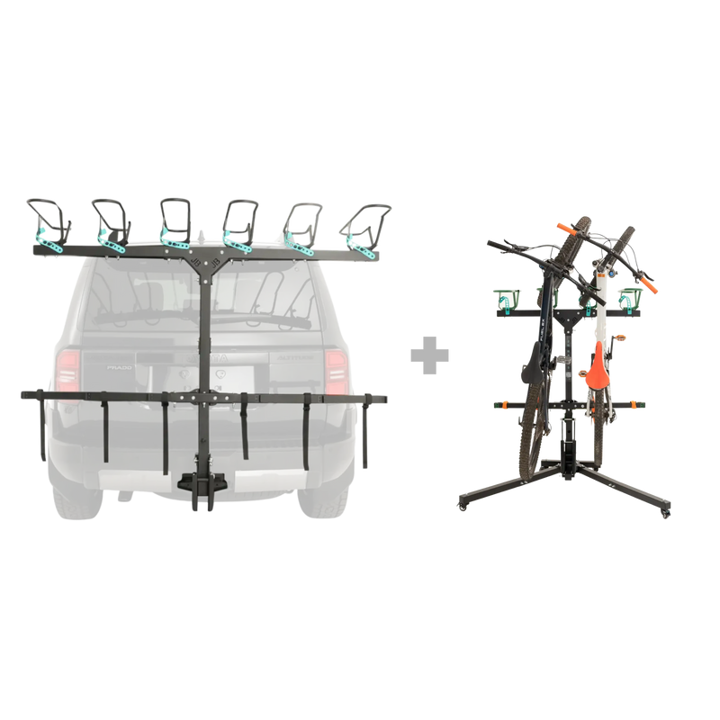 6 Bike Rack & Stand Bundle