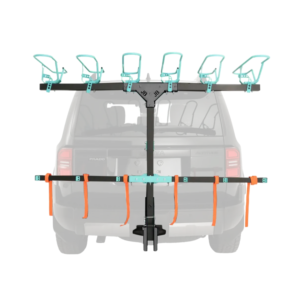 6 Vertical Bike Rack