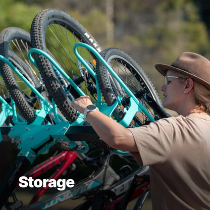 4 Vertical Bike Rack