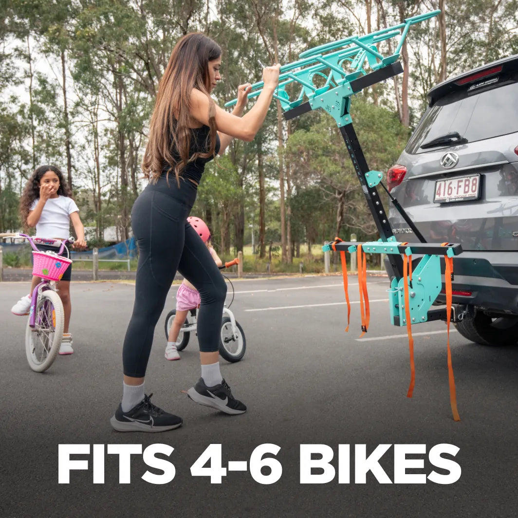 6 Vertical Bike Rack