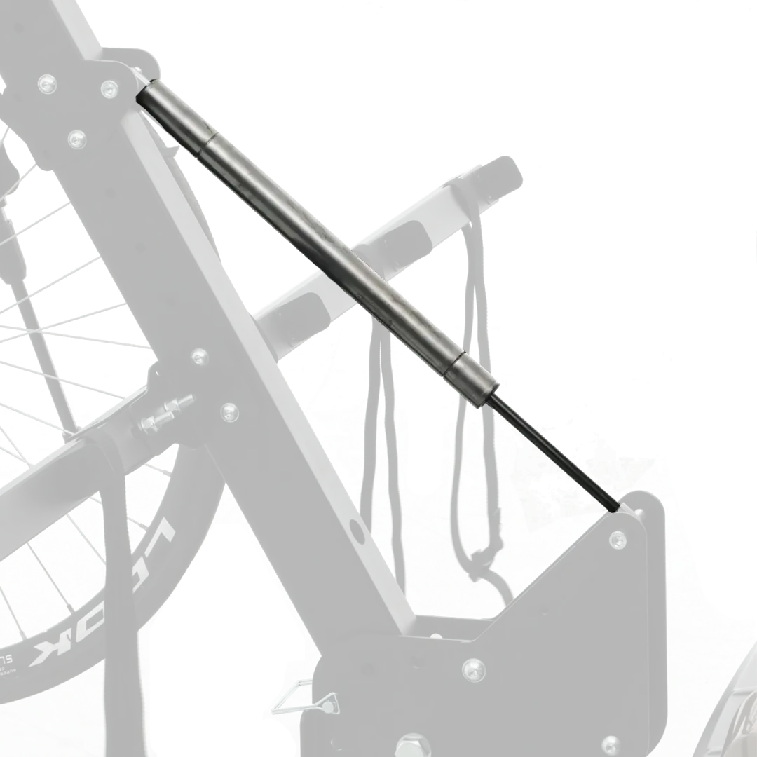 Langsam faltbare Strebe
