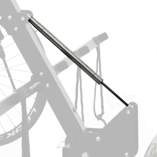 Langsam faltbare Strebe