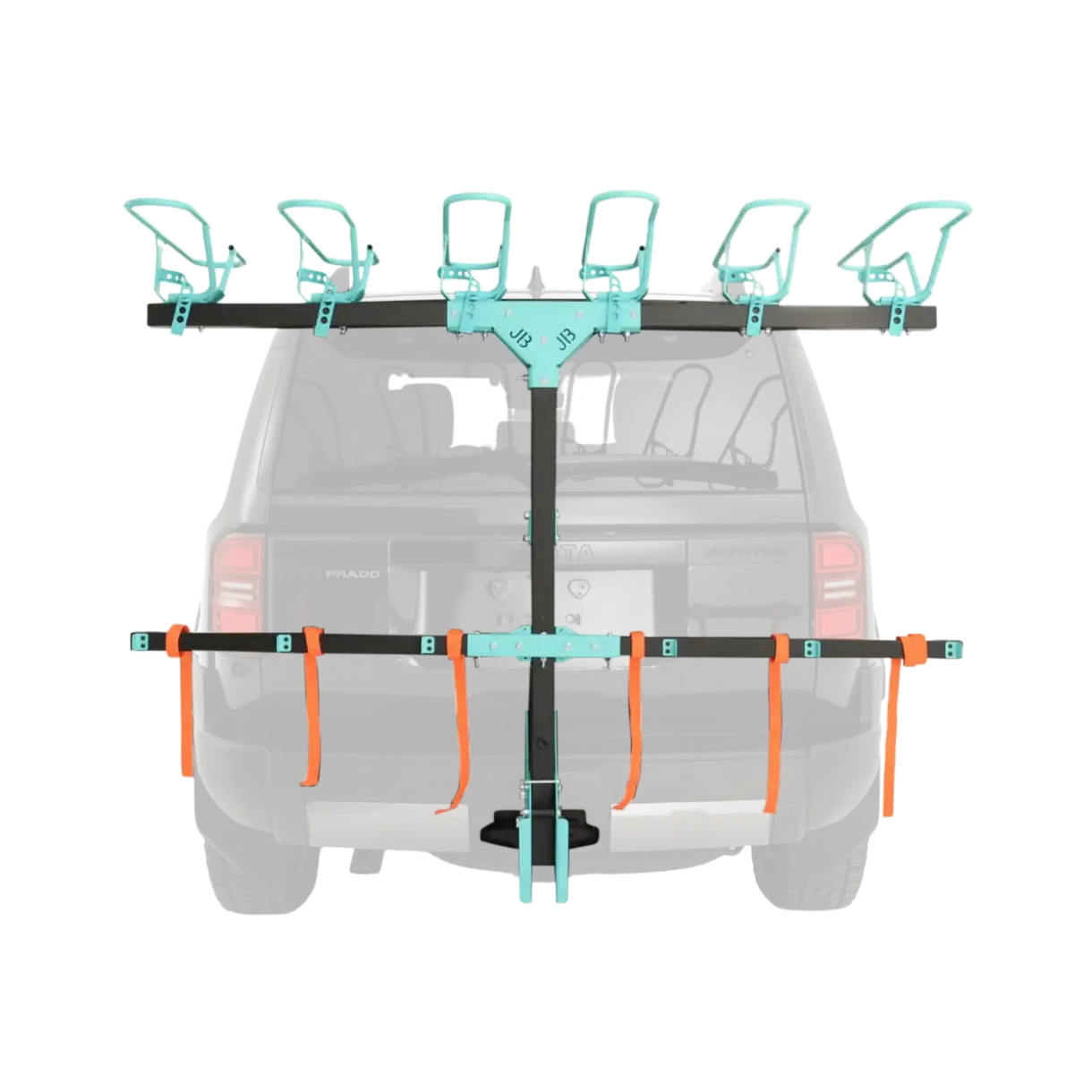 6 Vertical Bike Rack